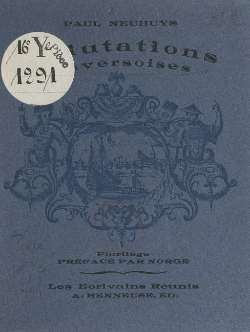 Salutations anversoises - Paul Neuhuys - FeniXX réédition numérique