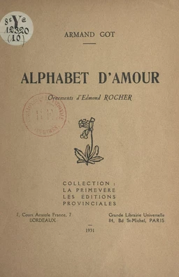 Alphabet d'amour