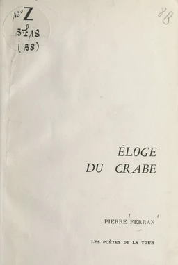 Éloge du crabe