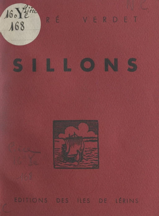 Sillons - André Verdet - FeniXX réédition numérique