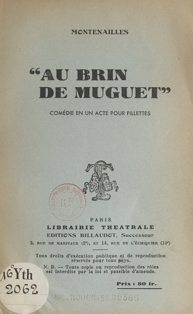 Au brin de muguet -  Montenailles - FeniXX réédition numérique