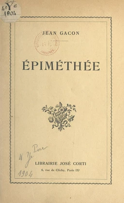 Épiméthée