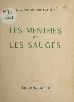 Les menthes et les sauges