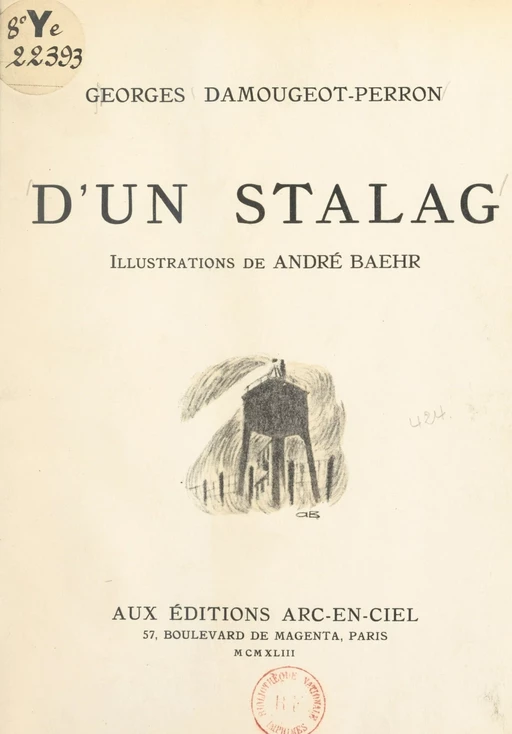 D'un stalag - Georges Damougeot-Perron - FeniXX réédition numérique