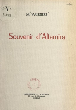 Souvenir d'Altamira