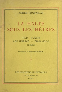 La halte sous les hêtres