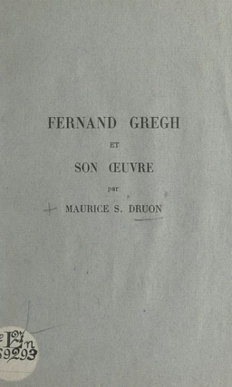 Fernand Gregh et son œuvre