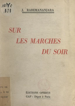 Sur les marches du soir