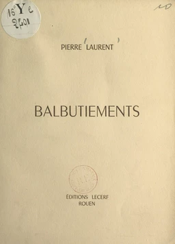 Balbutiements