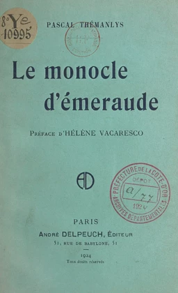 Le monocle d'émeraude