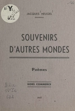 Souvenirs d'autres mondes