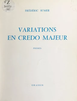 Variations en credo majeur