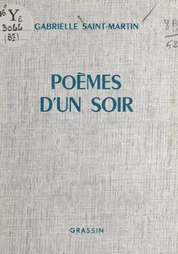 Poèmes d'un soir