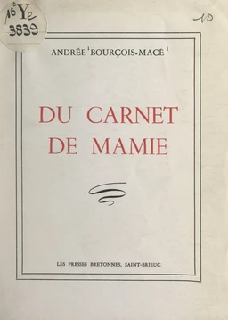 Du carnet de mamie