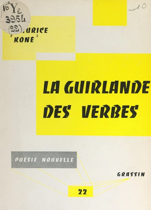 La guirlande des verbes - Maurice Koné - FeniXX réédition numérique