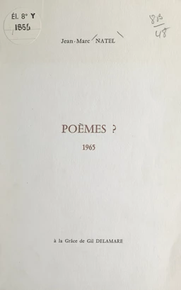 Poèmes ?