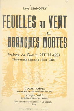 Feuilles au vent et branches mortes