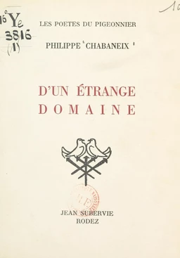 D'un étrange domaine