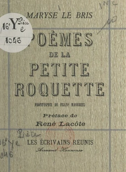 Poèmes de la petite roquette