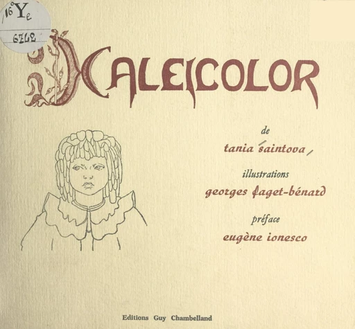 Kaléicolor - Tania Saintova - FeniXX réédition numérique