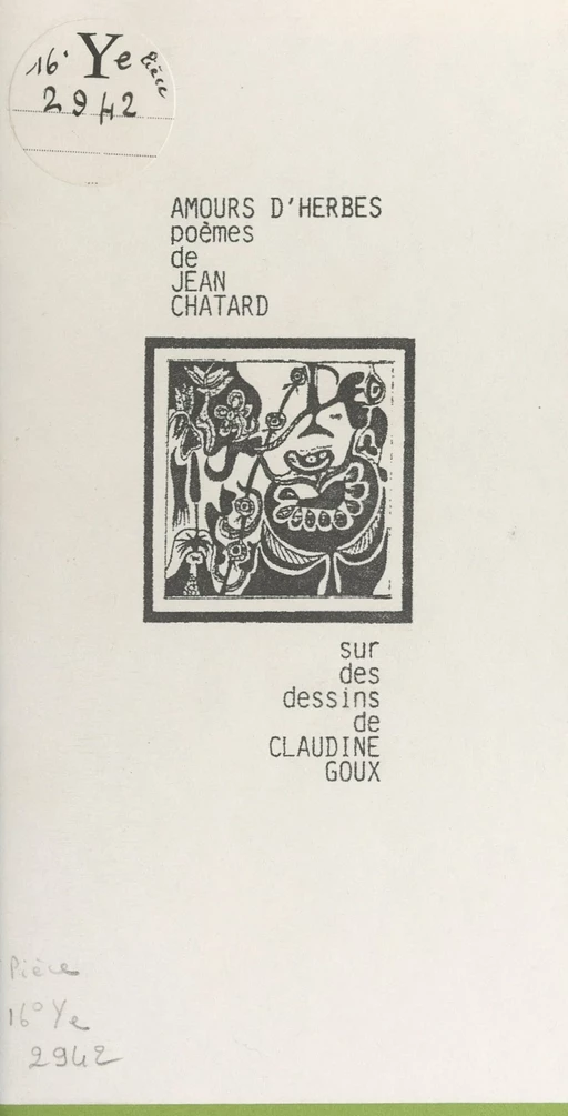 Amours d'herbes - Jean Chatard - FeniXX réédition numérique