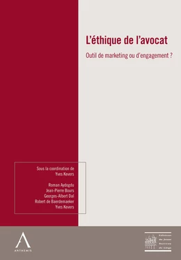 L'éthique de l'avocat