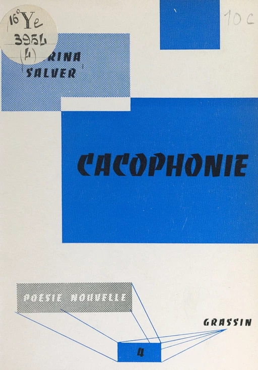 Cacophonie - Marina Salver - FeniXX réédition numérique