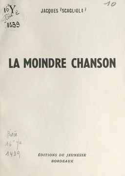 La moindre chanson