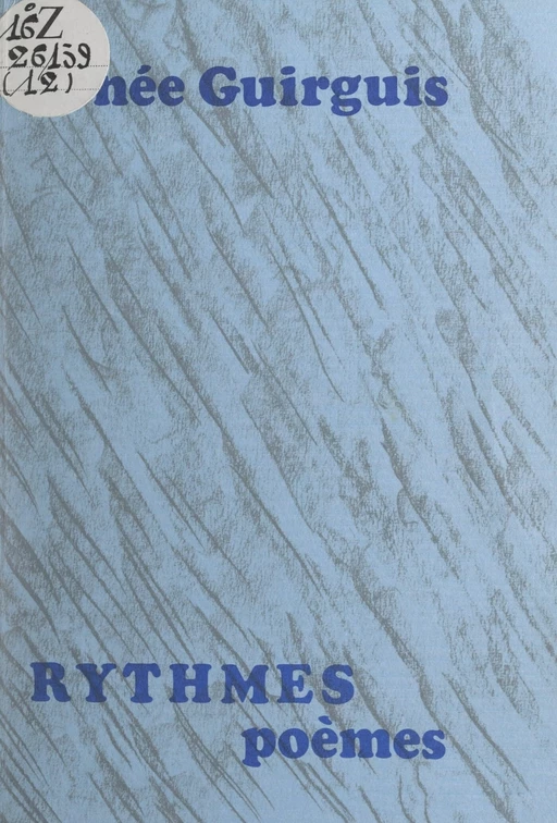 Rythmes - Renée Guirguis - FeniXX réédition numérique