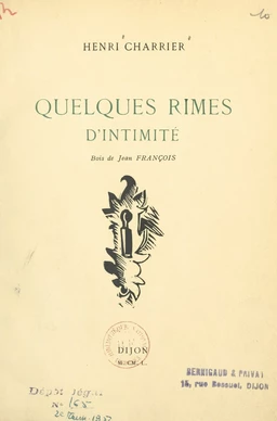 Quelques rimes d'intimité