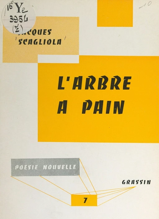 L'arbre à pain - Jacques Scagliola - FeniXX réédition numérique