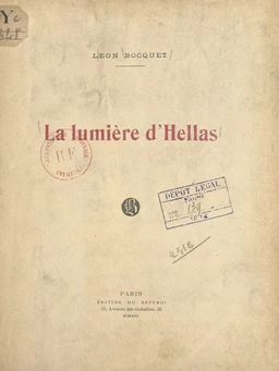 La lumière d'Hellas