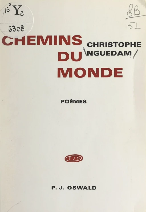 Chemins du monde - Christophe Nguedam - FeniXX réédition numérique