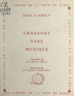 Chansons sans musique