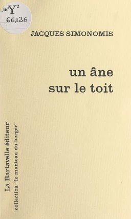 Un âne sur le toit