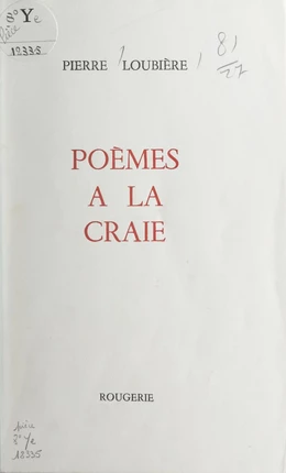 Poèmes à la craie