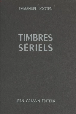 Timbres sériels