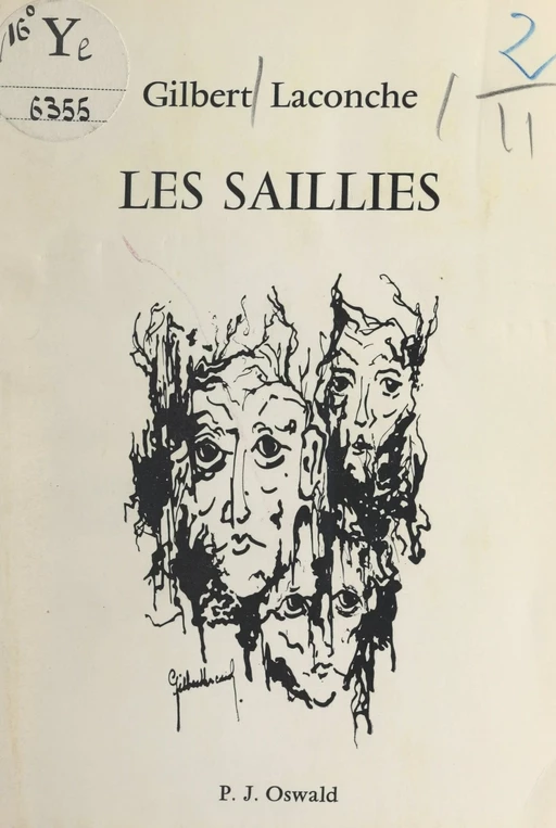 Les saillies - Gilbert Laconche - FeniXX réédition numérique