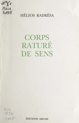 Corps raturé de sens