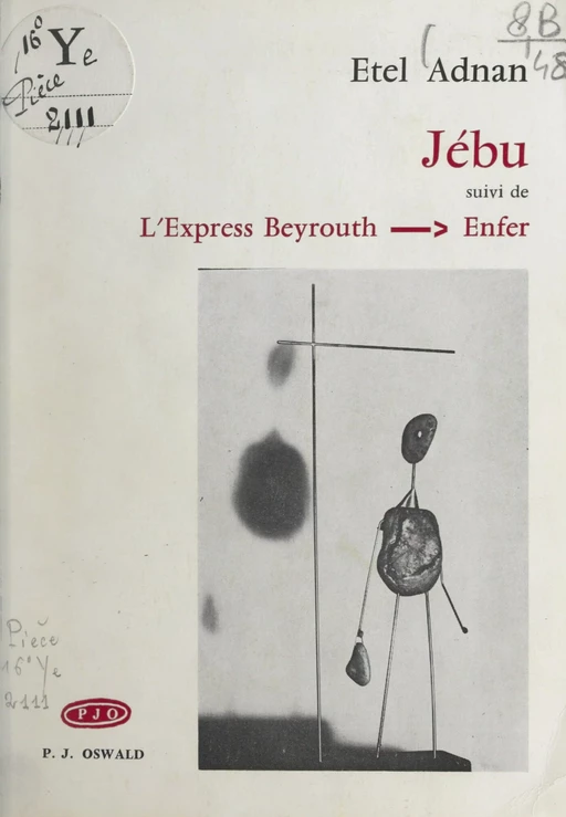 Jébu - Etel Adnan - FeniXX réédition numérique