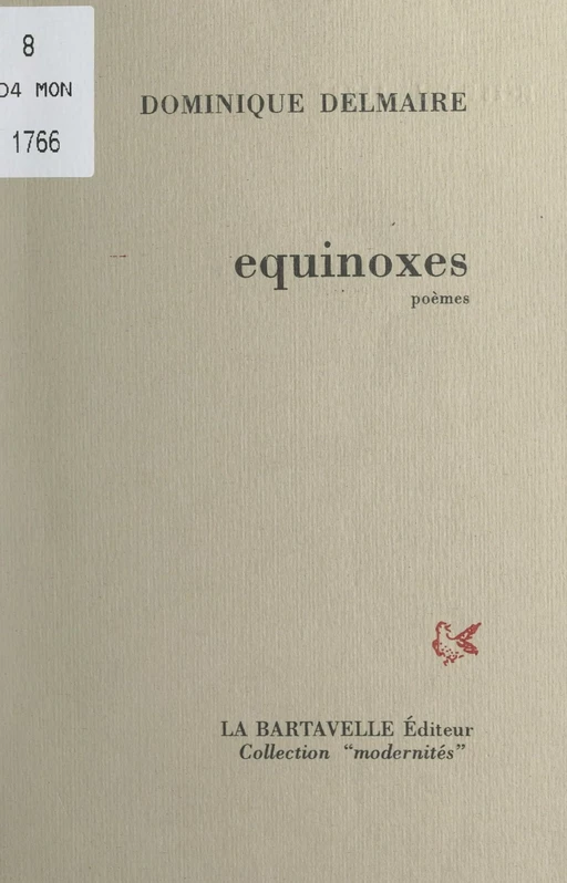 Équinoxes - Dominique Delmaire - FeniXX réédition numérique