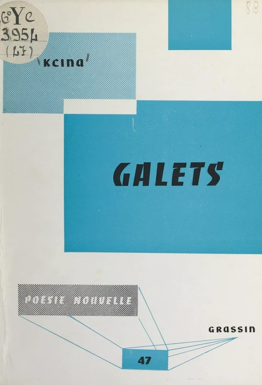 Galets -  Kcïna - FeniXX réédition numérique