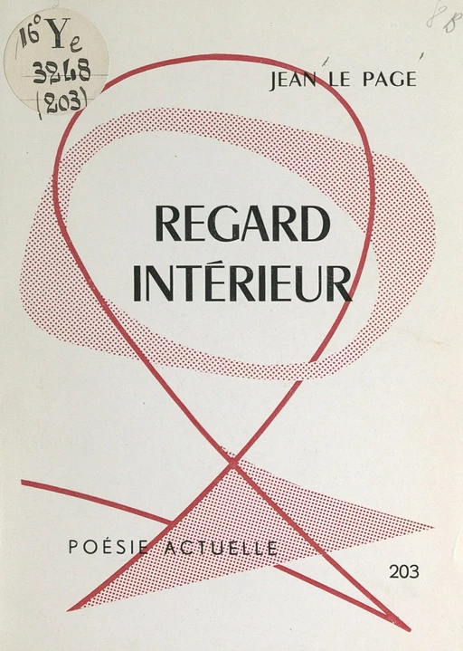 Regard intérieur - Jean Le Page - FeniXX réédition numérique