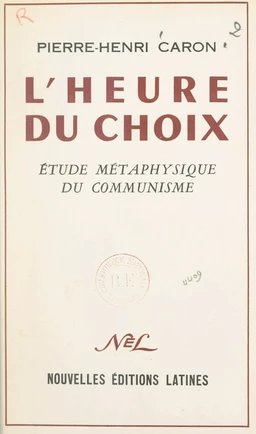 L'heure du choix