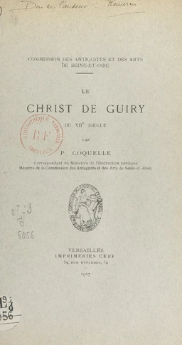 Le Christ de Guiry du XIIe siècle