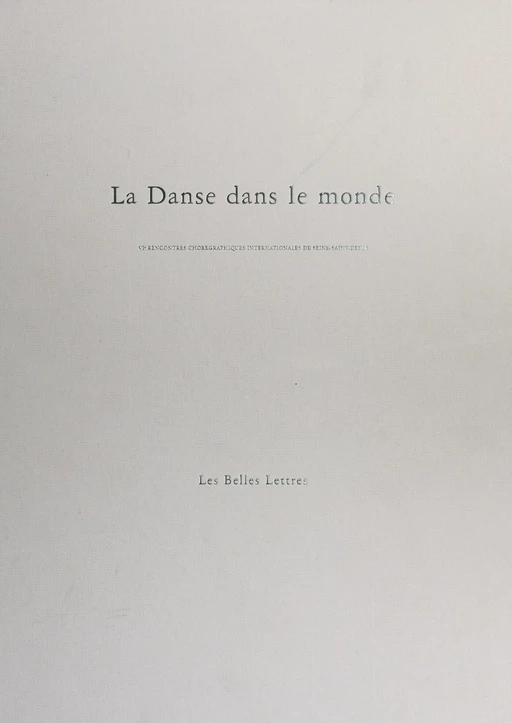 La danse dans le monde - Gaby Aldor, Marie-Florence Ehret, Lorrina Niclas - FeniXX réédition numérique