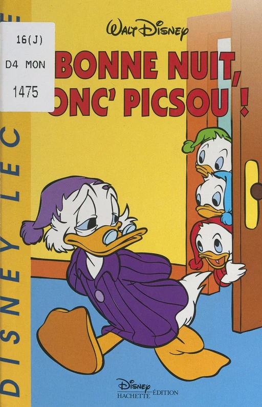 Bonne nuit, Onc' Picsou ! - Marie Tenaille - FeniXX réédition numérique