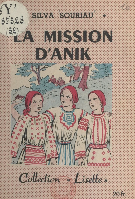 La mission d'Anik - Silva Souriau - FeniXX réédition numérique