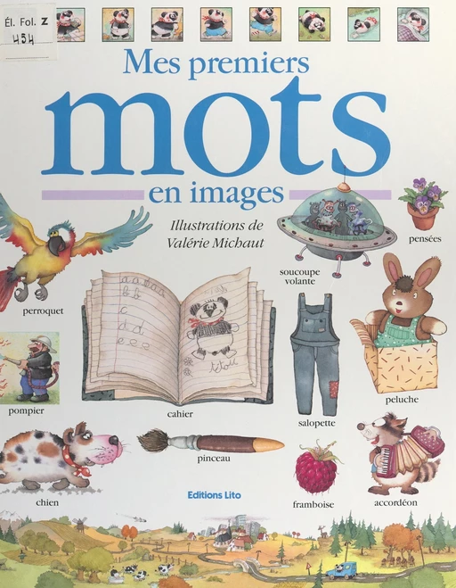 Mes premiers mots en images - Valérie Michaut - FeniXX réédition numérique