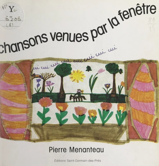 Chansons venues par la fenêtre - Pierre Menanteau - FeniXX réédition numérique